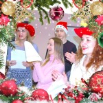 CHISTMAS PARTY (GREETING THE WINNERS)